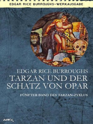 cover image of TARZAN UND DER SCHATZ VON OPAR